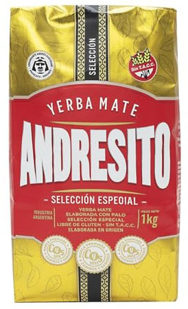 Andresito Especial 1000 g | Yerba Mate de Argentina | Té suelto con tallos
