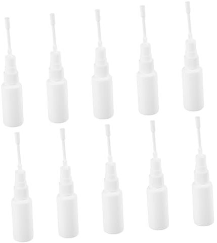 Beavorty Nasenspray Packung 30ml Weiße Hdpe Sprühflaschen für Reinigung