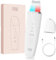 CARER SPARK Peeling Ultrasonico Facial – Spatola Viso a Ultrasuoni EMS Ioni Luce Rossa e Blu 4 Modalità per Pulizia Profonda Rimozione Comedoni Esfoliazione Delicata