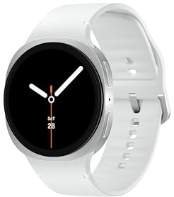 Samsung Galaxy Watch8 Smartwatch, 44mm, Argento, Bluetooth (versione CAD & Garanzia) - AI Assistant (Gemini), Sleep Coaching, Fitness Tracking