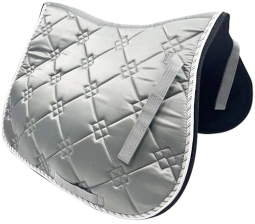 Dianzan Horse Riding Pad Horse Riding Absorbing Seat Cushion Horse Equipment Numnahs Mat Riding Pad Close Contact Pad for Horses & Ponies