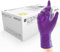 Unigloves Advanced Stronghold+ GM0073 Nitrile Examination - Multipurpose, Powder Free, Latex Free Disposable Gloves, Box of 100 Gloves, Purple, Medium