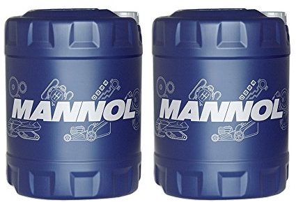 2 x 10L MANNOL 75W-90 Extra Getriebeoel/GL-5 Synthetisches Schaltgetriebe- Achs- oel