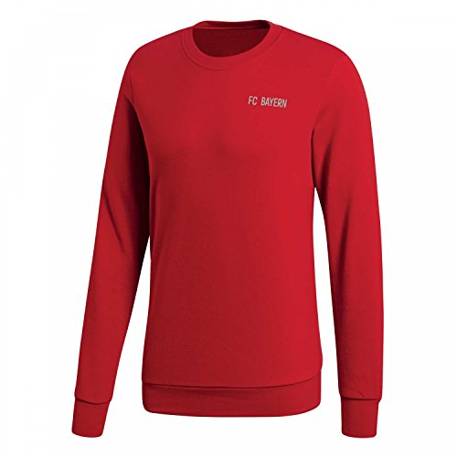 adidas Herren FC Bayern Graphic Sweatshirt, FCB True red, S