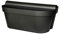 Euro3plast Balkon-Pflanzkasten „Be Up Duo“ in der Farbe Anthrazit, 50 cm / 18 Liter