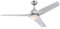 Ventilador de techo Elyse de 137 cm, iluminación LED de bajo consumo, 4 velocidades, funcionamiento silencioso, interruptor de pared, función verano e invierno, diseño moderno
