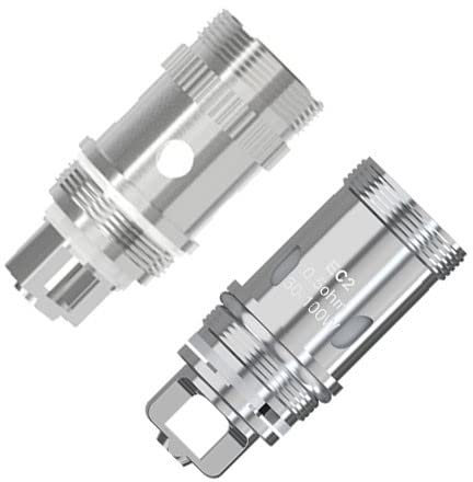 Resistenza compatibile con Eleaf EC2 Coil Bobina per Melo 4 tank 5 istick rim 0.3-0.5 oHm no nicotina no liquido (0,3 ohm)