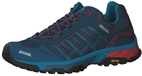 Meindl Herren Wanderschuhe Finale GTX 46770 Petrol/Rot 42 (UK 8)