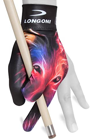 Longoni Billard-Queue-Handschuh Fancy Animal Collection 1 für linke Hand