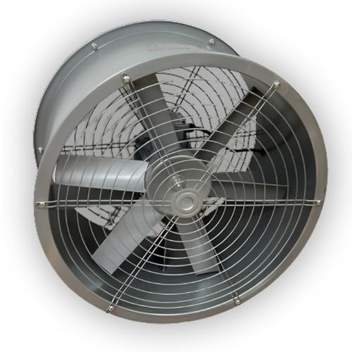 Powerstar Powerful Commercial Axial Metal Canopy Extractor Exhaust Duct Fan 12 16 18 20 inches Kitchens, Warehouses, Greenhouses, Hotels and All Commercial Places (18 Inches 450mm)