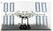 INNERSPACE TECA Vitrine für Lego 21321 NASA Internationale Raumstation ISS 71374 Konsole NES Action-Figuren zum Sammeln 52 x 29 x 29 cm Crystal Plexiglas Anti-UV
