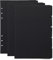 Trennblätter Papier A5 Schwarze Kunststoffbinder- Teiler 12Pcs Loose Leaf Notebook Schreiben- auf Trenner Table- Of- Inhaltsteiler Buchstaben Taschenteiler A5 Tabs Trenner Notizbuchteiler