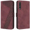 YIRRANZD Custodia per Huawei P20 PRO, Cover a Libro in Pelle PU con Slot Cart e Silicone TPU Bumper, Flip Caso Portafoglio Cover per Huawei P20 PRO (Rosso)