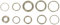 PRODIAMANT 2x Reduzierring 20x15,88x1,2mm für Trennscheiben Sägeblätter Winkelschleifer Kreissäge