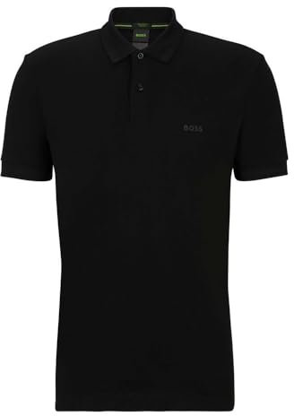 BOSS Herren Pio 1 Polo, Black1, 3XL EU