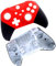 Deal4GO Frontgehäuse, Frontplatte, Abdeckung mit Rückschale, Ersatz für Xbox One Elite 2 Controller Modell 1797 (rot)