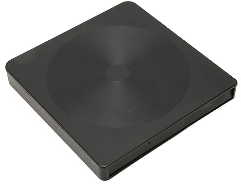 5Gbps External DVD Drive Enclosure for Laptops, Type C USB 3.0 DVD Drive Enclosure CD Drive Box, Portable Slim Optical Drive Enclosure Kit for 9.5mm 9mm S ATA CD DVD BD Drives (C)