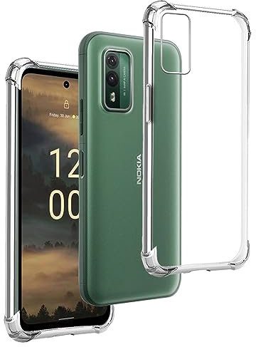 REY Funda Anti-Shock Gel Transparente para Nokia XR21 5G, Ultra Fina 0,33mm, Esquinas Reforzadas, Silicona TPU de Alta Resistencia y Flexibilidad