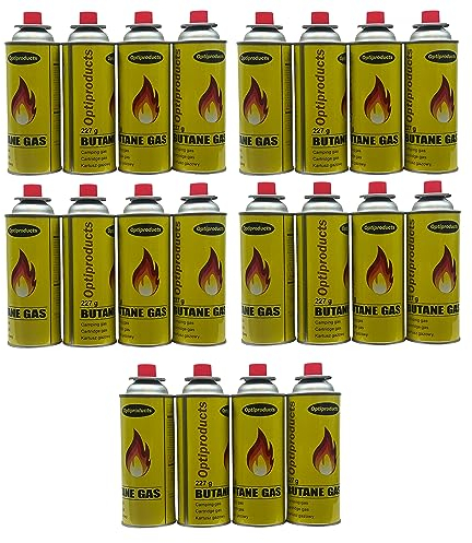 Easy Shopping® Butane Gas Canister Bottles Camping Stove Heater Cooker Blowtorch Portable Burner Weed Wand BBQ (20)