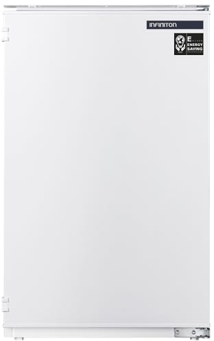 INFINITON Congelador Vertical de Integración CV-BB86, E, 86 cm Altura, Ciclico, Blanco