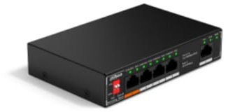 SWITCH IT DAHUA DH-SF1005P 5-PORT UNMANAGED DESKTOP SWITCH WITH 4-PORT POE