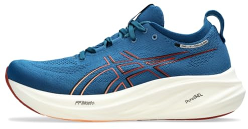 Asics 1011B794-404 Gel-Nimbus 26 Herren Rich Navy/Faded ORANGE EU 45