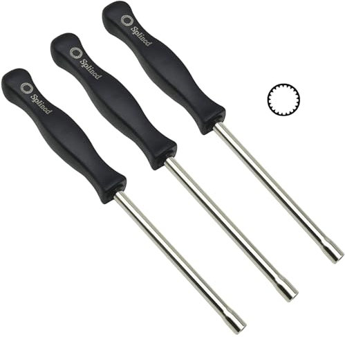Vergaser-Schraubendreher, 21 Zähne, verzahnt, Einstellwerkzeug für 2-Takt-Motor, Poulan, Husqvarna, Stihl, Homelite, Unkrautfresser, Craftman, Echo-Trimmer, Freischneider, Gebläse, 3 Stück