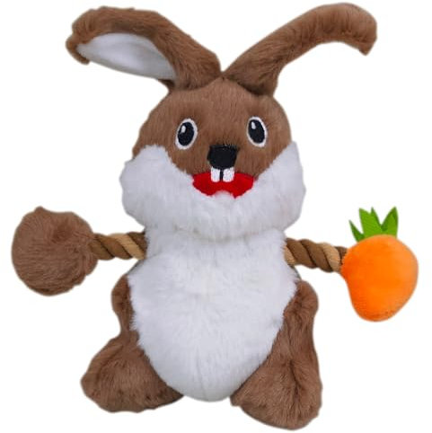 Nobby Plüsch Osterhase mit Seil 16 cm