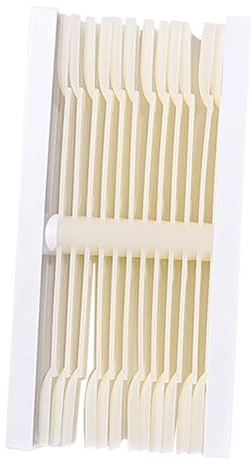 WEKADRIN 24-color Rotating Nail Practice Tips Board and Nail Art Display Fan-shaped False Cards Set for Professional Technicians and Salon Use