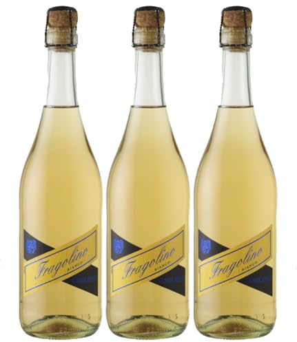 Contri Spumanti Corte Viola Fragolino Bianco halbtrocken Weiss Weisswein Italien inkl. FeinWert E-Book (3 x 0,75l)
