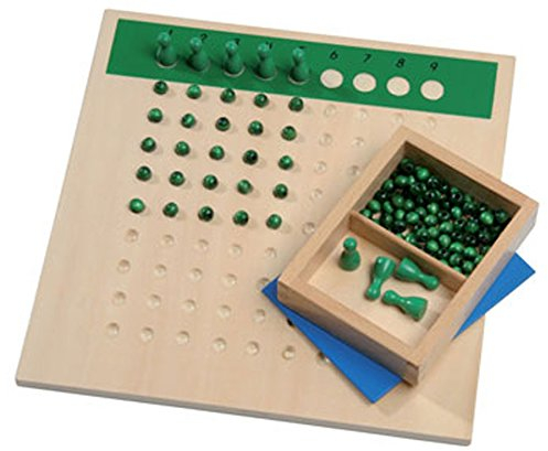 Betzold - Kleines Divisionsbrett - Mathematik Grundschule Rechenhilfe Lernhilfe