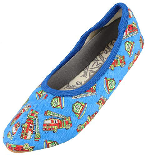 Beck Jungen Fire Gymnastikschuhe, Blau, 24 EU