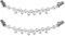 VALICLUD Stylish 2 Pcs Vintage Sweater Chains Elegante Halsverzierungen