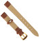 Uhrenarmband Ersatz Echt Leder, Unisex Universal Pin Buckle Uhrenarmband, Optionales Breites PU-Leder Ersatz-Uhrenarmband Zubehör für Männer Damen (12mm)