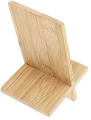 Levemolo Rechargeable Phone Holders 2pcs Bamboo Phone Holders Desk Stand for Home