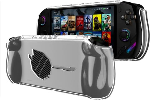Protective Hard Case for OneXPlayer F1 Gaming Console,Ultra Clear TPU Cover Case Accessories Kit,Anti-Fingerprints Drop-Proof Scratch-Proof Protection Case
