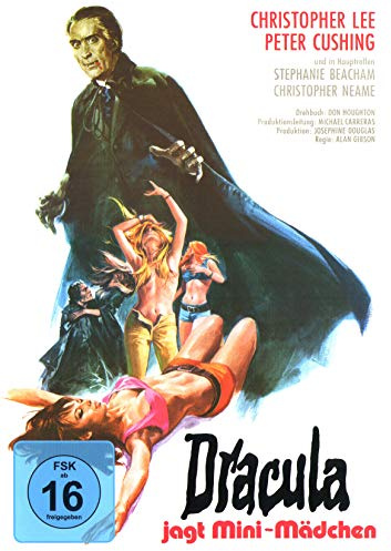 Dracula jagt Mini Mädchen - Hammer Edition Nr. 22- Cover B - Mediabook - Limitierte Auflage [Blu-ray]