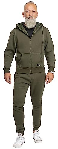 Rock Creek Trainingsanzug Herren Jogginganzug H-166 | Trainingsanzug für Herren mit Jacke und Hose, bequemer Jogginganzug für Sport, Fitness, Alltag und Freizeit