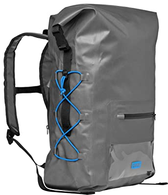 Chums Downriver Rolltop Rucksack, Unisex, Grau, Einheitsgröße