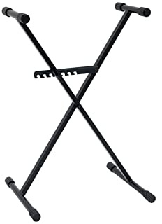 DIMAVERY SL-4 Keyboard-Ständer | Stabiles Keyboardstativ