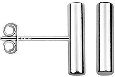 SOFIA MILANI - Damen Ohrringe 925 Silber - Ohrstecker als Stab Schlicht - 20576