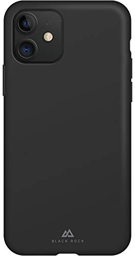 Black Rock iPhone 11 Hülle 'Fitness' Schutzhülle für iPhone 11, Perfekter Schutz, Silikon Hülle für Outdoor und/oder Sport, 180° Schutz in schwarz