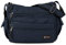 irisaa Umhängetasche Damen, Canvas Multifunkionale Schultertasche, Casual Handtasche mit vielen fächern für Schule Shopping Arbeit, Unisex, Damen Tasche:O-Navy