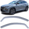 Windabweiser Regenabweiser Windschutz Schwarz Smoke für Hyundai Tucson NX4 ab 20