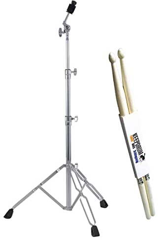 Pearl C-830 Beckenständer doppelstrebig gerade + keepdrum Drumsticks