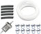 Aim Tools Auto Diesel Standheizung Schlauch Ersatz Kraftstoffrohr Kraftstoffleitung Leitungsfilter Schlauchschellen Kit 3,5 Meter für Webasto Eberspacher Air Diesel-Heizung