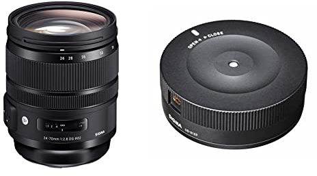 Sigma 24-70mm F2,8 DG OS HSM Art Objektiv für Canon Objektivbajonett & USB-Dock für Canon Objektivbajonett