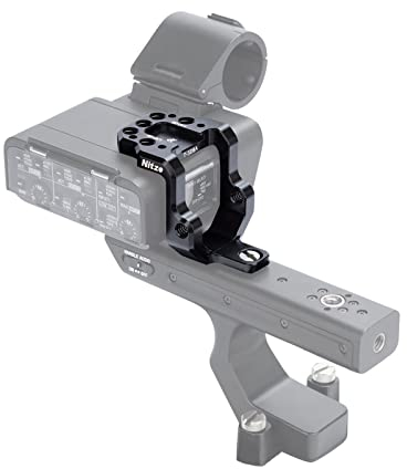 Nitze FX3 / FX30 Piastra Superiore Compatibile con Sony XLR-H1 Unità Maniglia,Top Plate con Cold Shoe Integrato - T-S08A