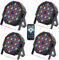 Lucfulyear LED Par Licht 36 LED Bühnenlicht Discolicht Partylicht RGB Digital Multiplex512 mit Fernbedienung, LED Strahler mit 7 Lichtmodi DJ Licht für Party Bar Stage Weihnachten,Wedding(4 pcs)