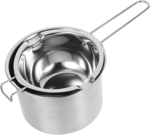 BIUDECO Melting Pot Double Boiler Pot Set for DIY Candle Making Wax Butter Cheese